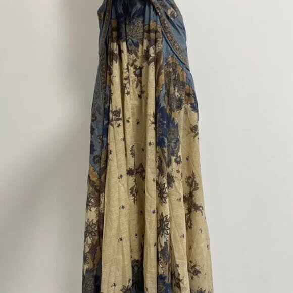 NW0T ！Zimmermann Ascension open-back printed cotton-voile halterneck maxi dress - Picture 9 of 14